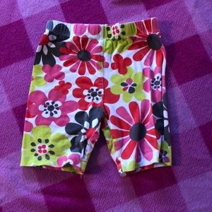 Girls flower shorts